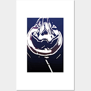 Pumpking On a Stick Posters and Art